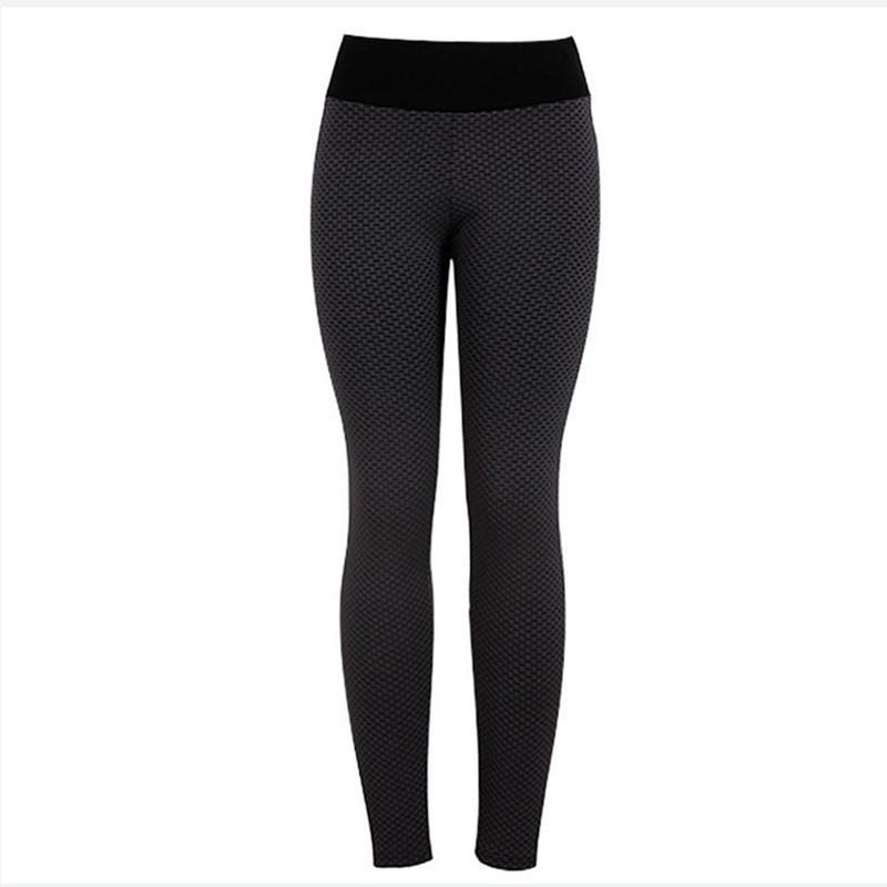 Seamless Fitness Women Leggings Patchwork Ankle Length Polyester